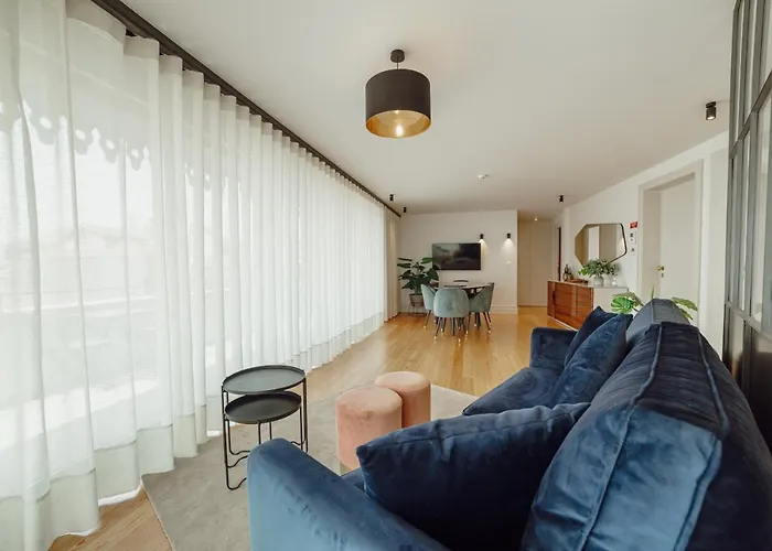 Downtown Penthouse With River View By Vacationy Apartament Porto